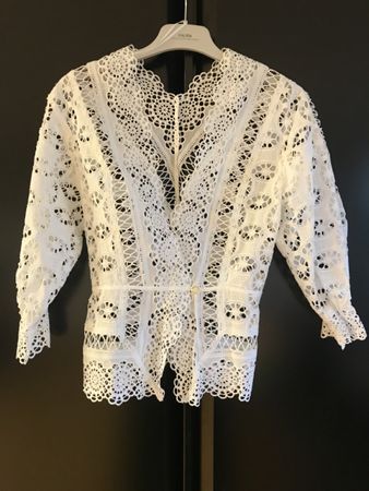 Chemise en dentelle SANDRO, taille 1, neuf avec étiquette