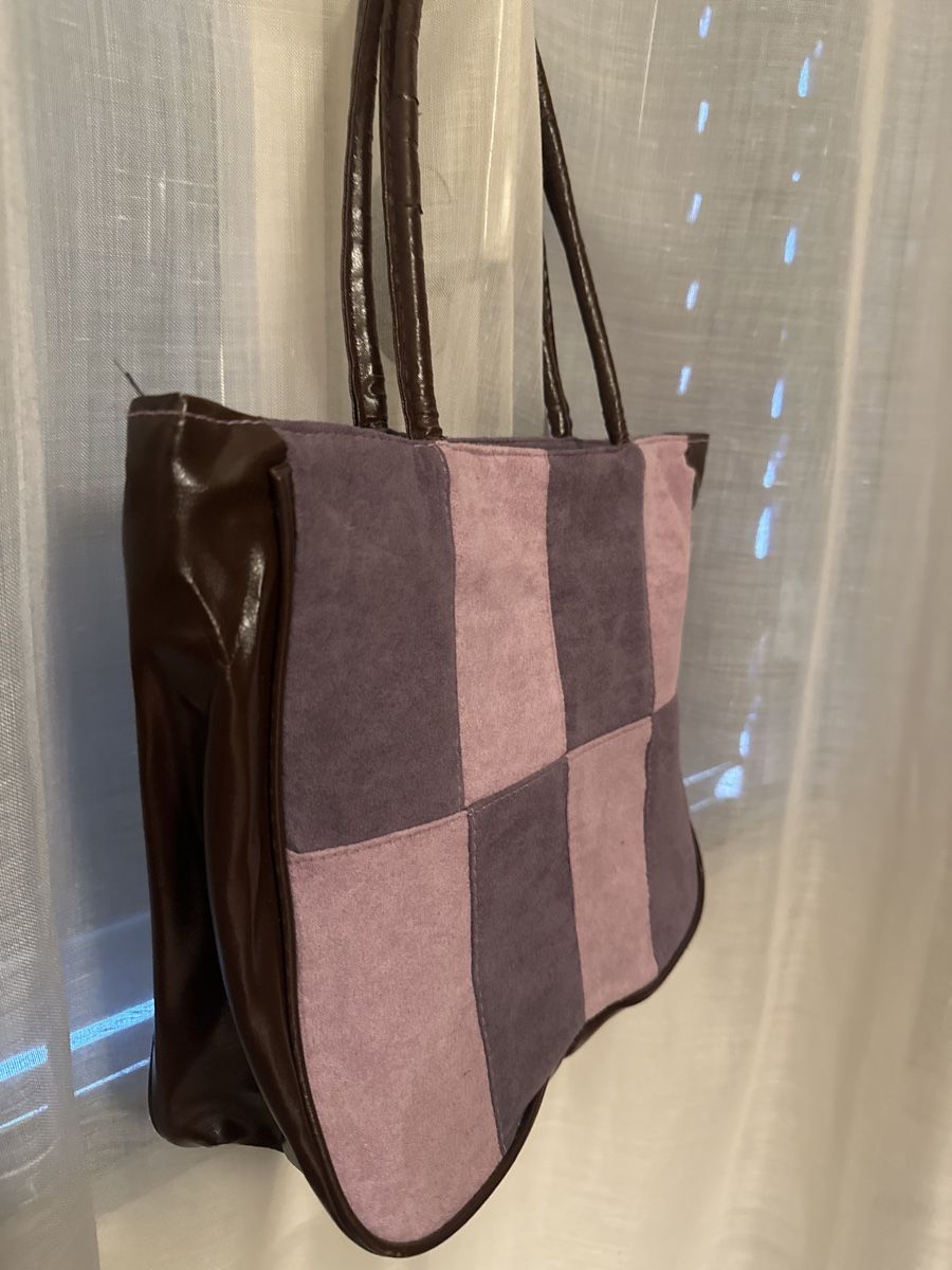 Borse da donna: Handtasche Patchwork lila rosa – Usato da Neuenegg venduto da kar_smg9 1