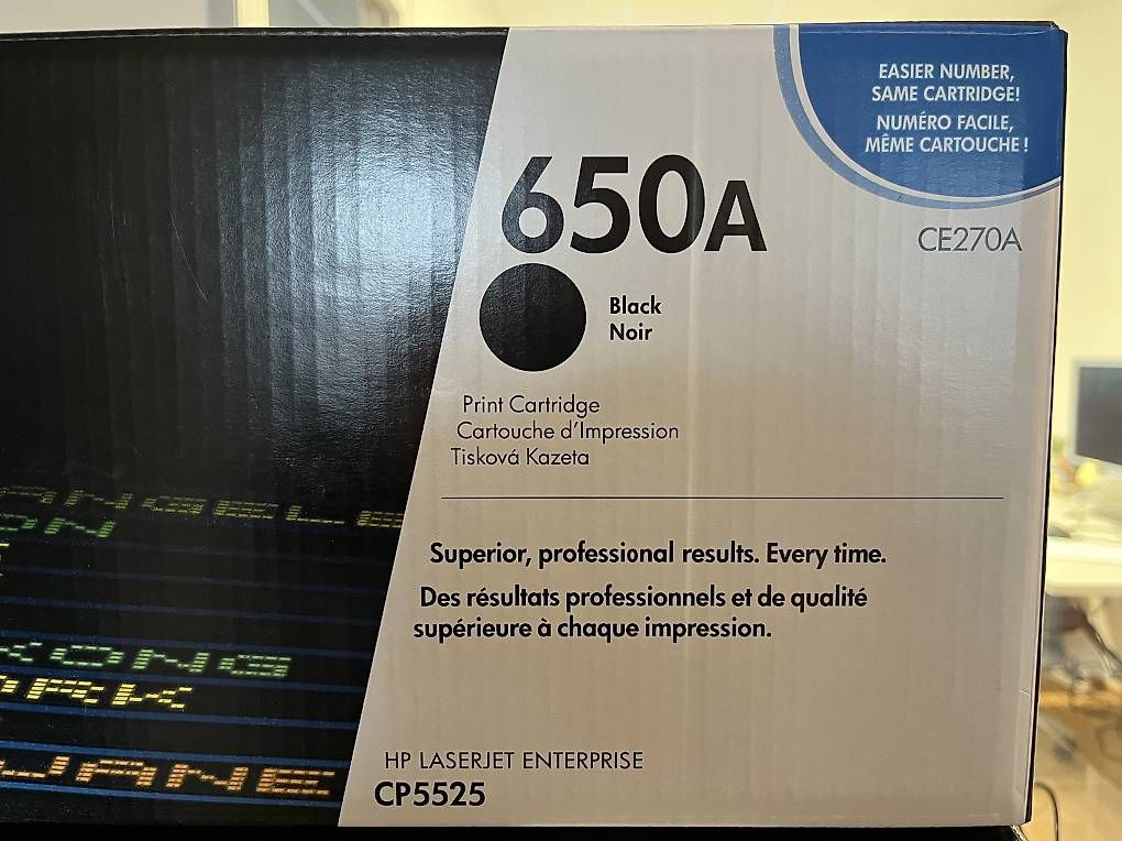 Cartucce per stampanti & toner: HP Toner 650A Schwarz & Yellow – Usato da Baar venduto da Mabet7 1
