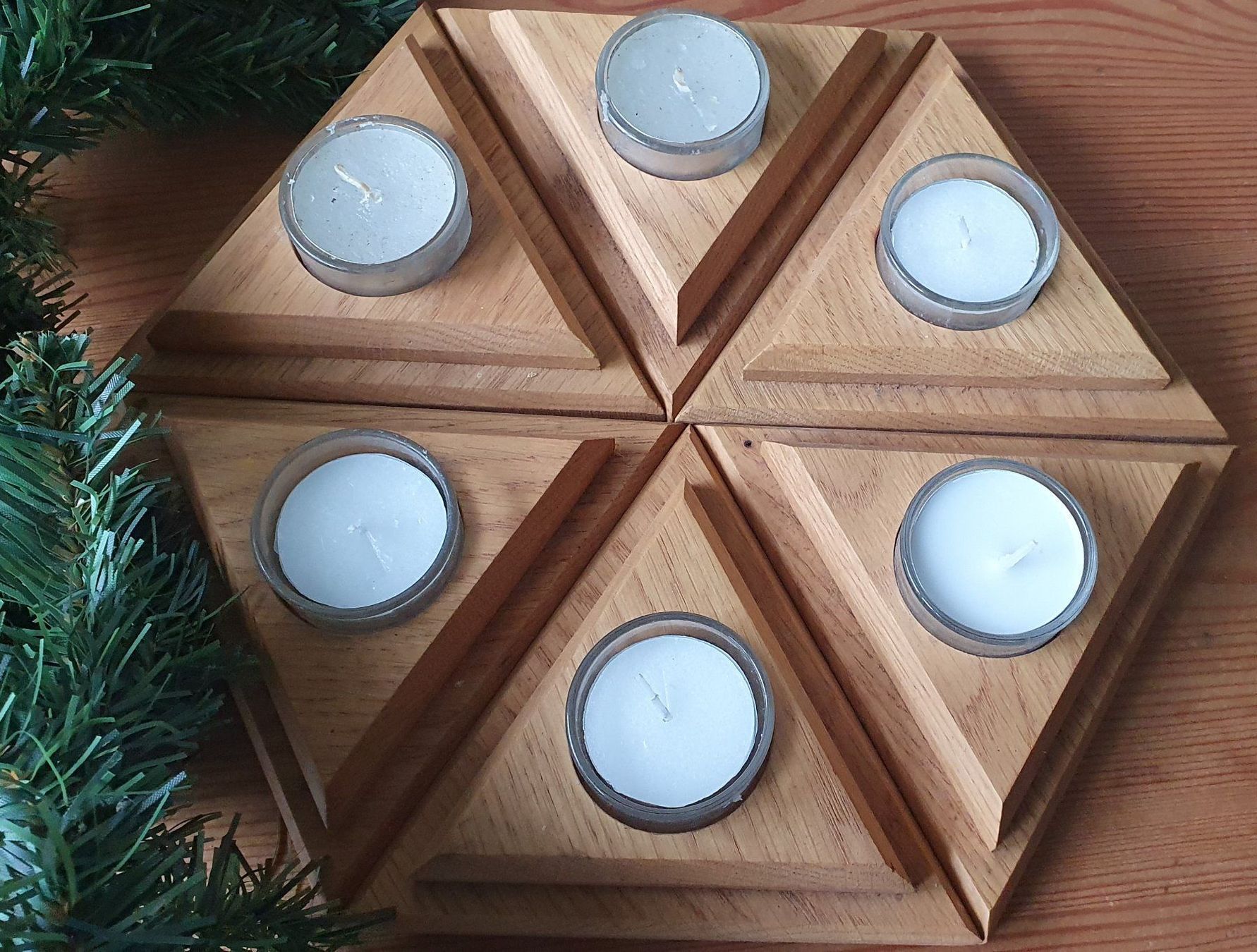 Alle Dekorationen: Adventskranz Kerzenständer – Neu (gemäss Beschreibung) aus Zürich von Vesco01 1