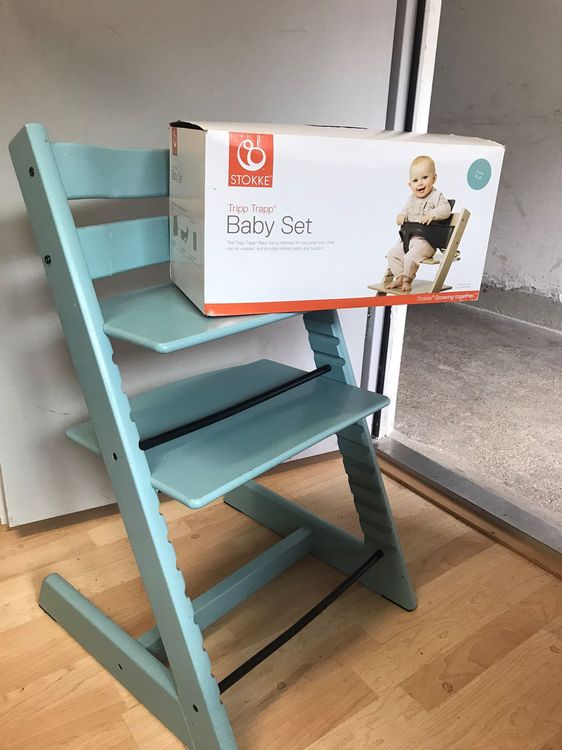 Stokke tripp best sale trapp aqua blue