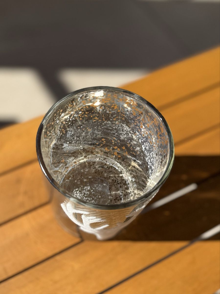 Kerzenständer: Windlicht Glas mit Rehkopf, Silber – Gebraucht aus Oberägeri von eladiel 1