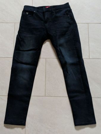 Dunkelblaue Guess Jeans, nie getragen, Gr 36, modern skinny