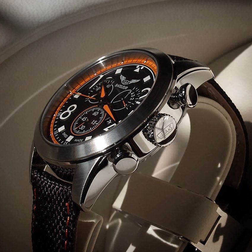 Orologi: Chronographe IAS Neuf de stock – Nuovo e nell'imballaggio originale da Biel/Bienne venduto da Swiss-Watches-Offers 2