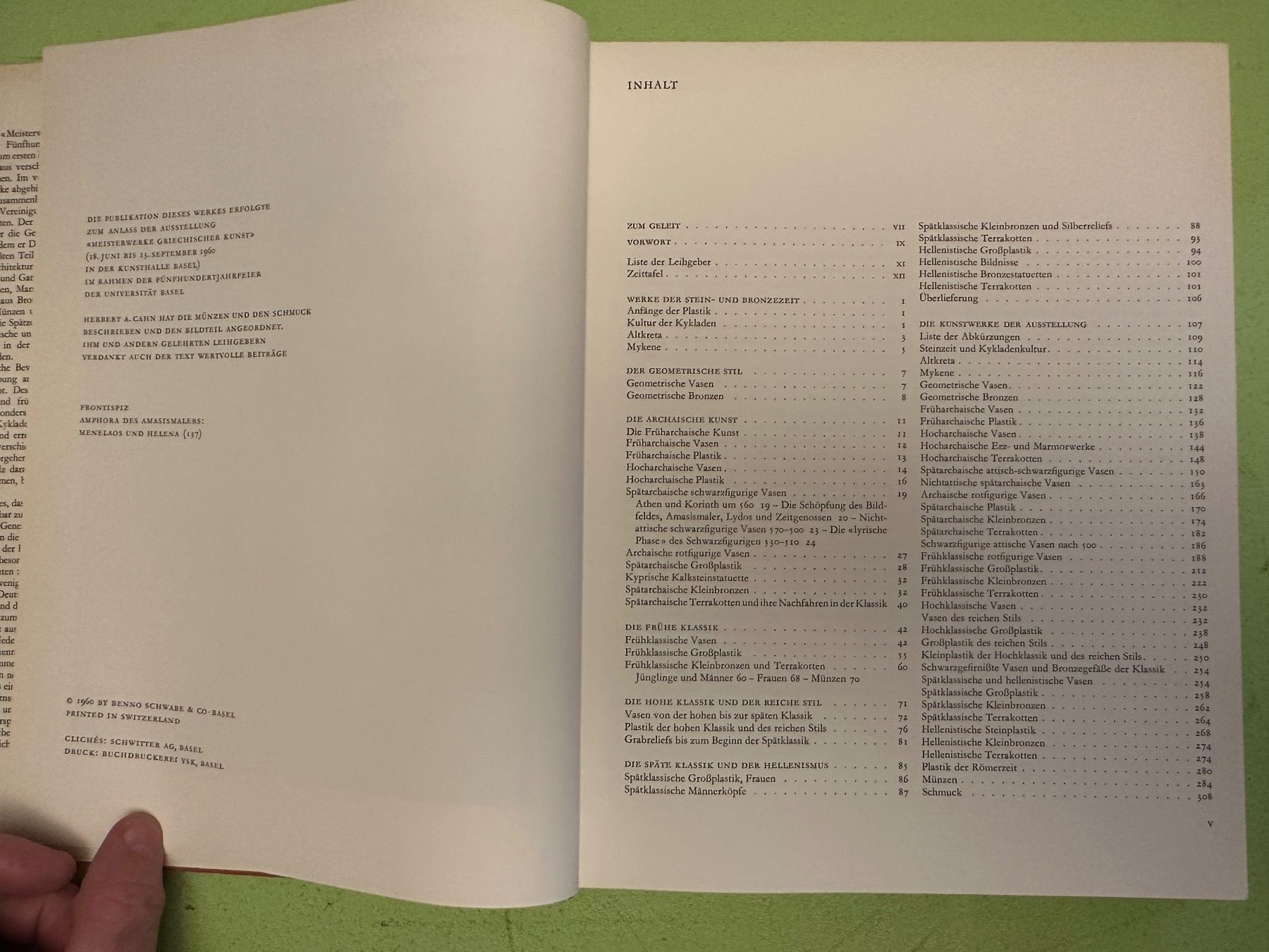 Bücher: Karl Schefold: Meisterwerke griechischer Kunst – Gebraucht aus Zürich von allp 3