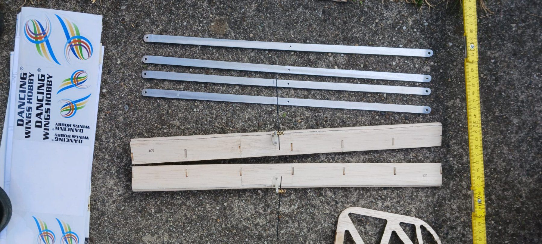 Modellismo RC: Piper Cub 1200mm Bausatz – Difettoso da Aarau venduto da sar_dxm5 3
