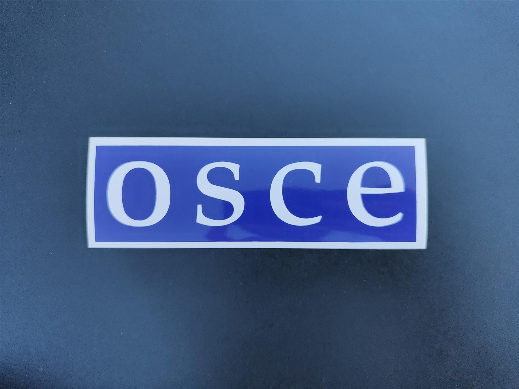 Aufkleber: Aufkleber OSCE – Gebraucht aus Bauma von SwissMilitaria