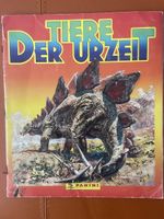 "Tiere Der Urzeit" antikes Panini Stickerheft (fast voll)