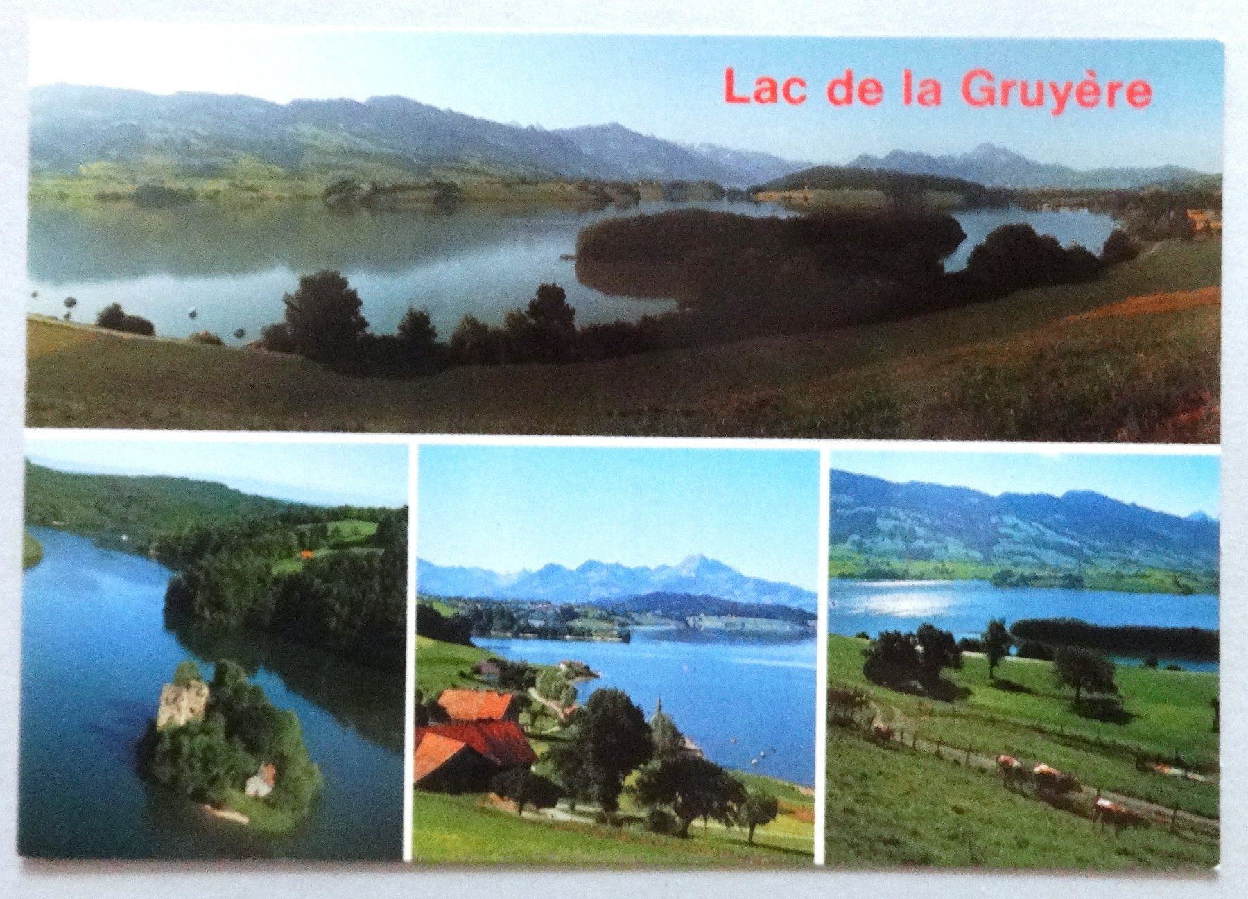 Ansichtskarten: Lac de la Gruyère – Gebraucht aus Fétigny von Billy2miny