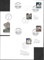 4 FDC Pro Patria 1997 Serie Einzelmarken Orts-ET 13.5.1997