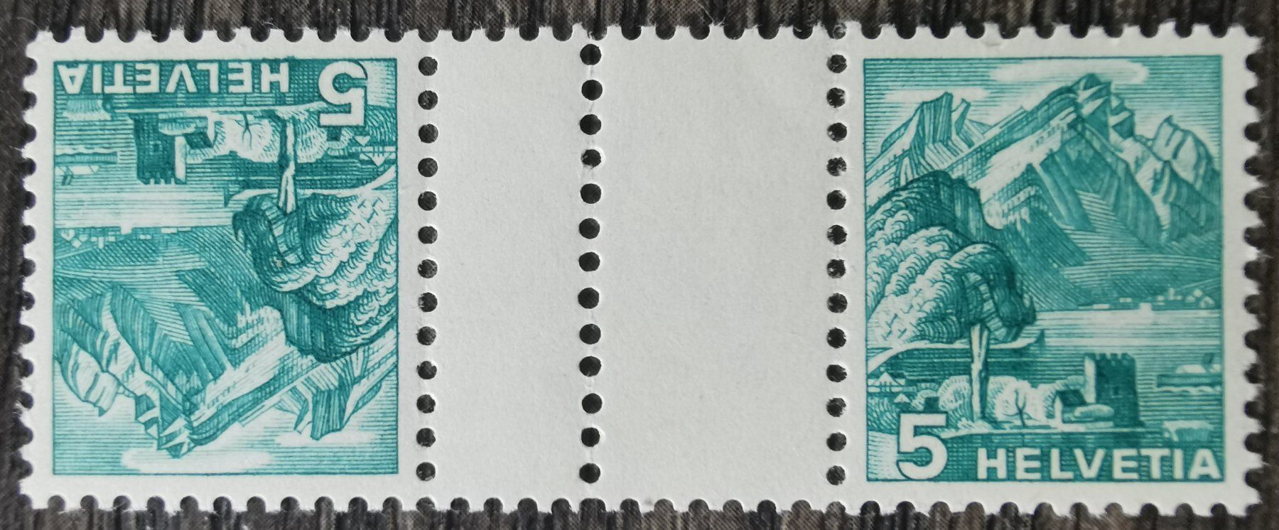 Tutti i francobolli: TR08 Timbre Suisse 19xx Non Oblitere – Usato da Cousset venduto da Patrick_Collections