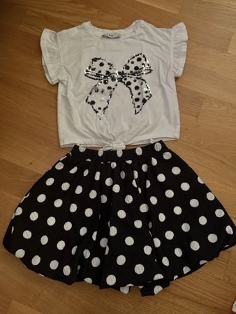 Mädchen Set T-Shirt Rock Grösse 116