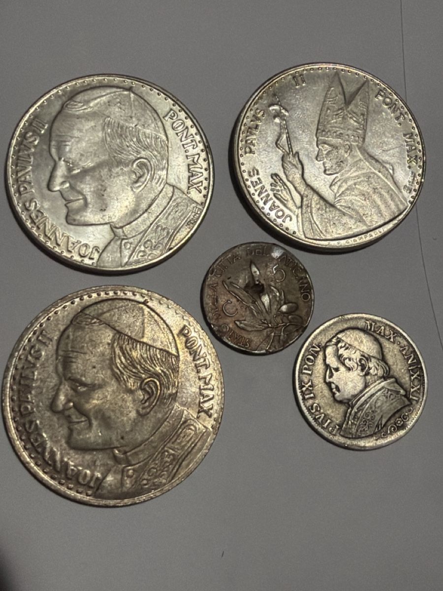 Tutti le monete: Pièces Commémoratives du Valtican en Argent – Usato da Hittnau venduto da Pat_yl7f 1