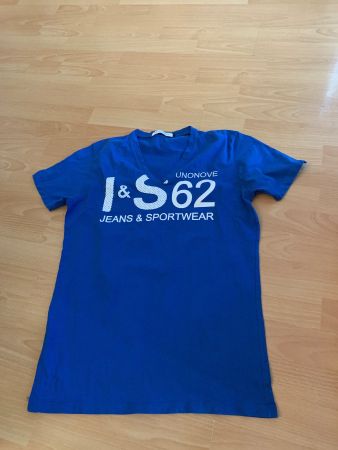 Joli t-shirt bleu taille L Iannalfo & Sgariglia
