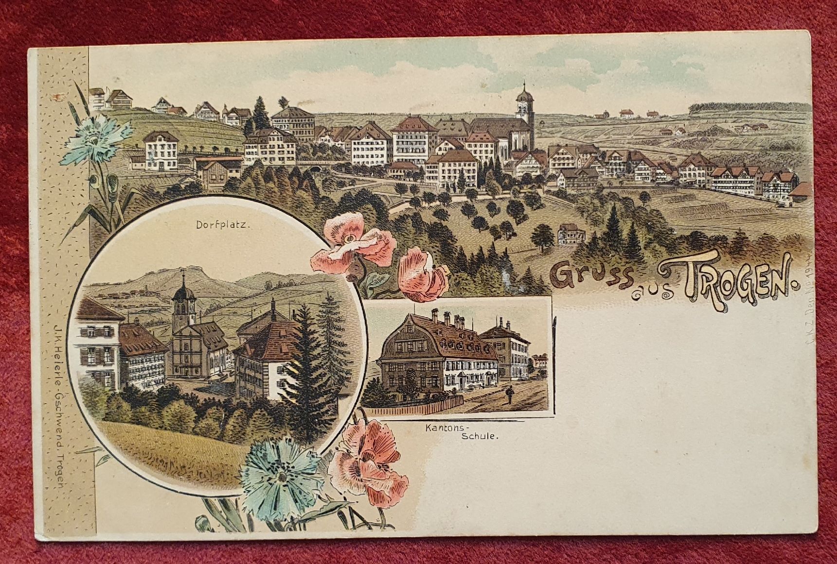 Ansichtskarten: Gruss aus Trogen 1899 – Gebraucht aus Kreuzlingen von Rschweiz1