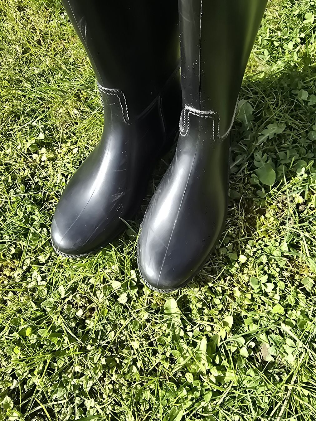 Schuhe für Jungen: Reitstiefel Gummistiefel Gr. 34 – Gebraucht aus Boswil von ninek79