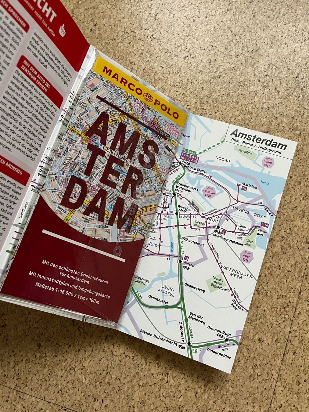 Libri: Reiseführer "AMSTERDAM" von Marco Polo – Usato da Grosswangen venduto da Vita500 2