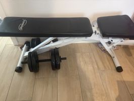 Hantelbank Gymset