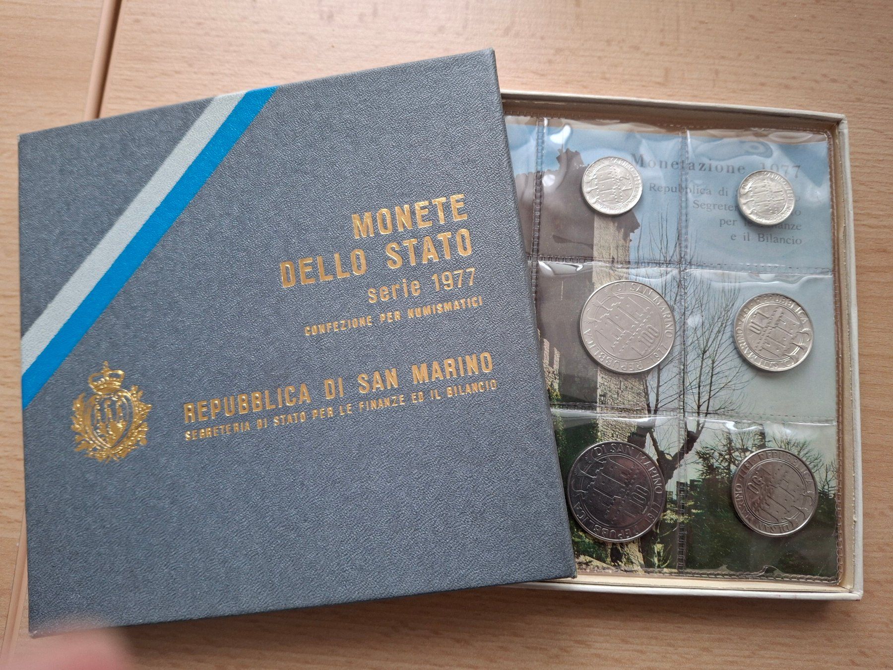 Tutti le monete: San Marino Münzset 1977 – Usato da Dielsdorf venduto da rosmani