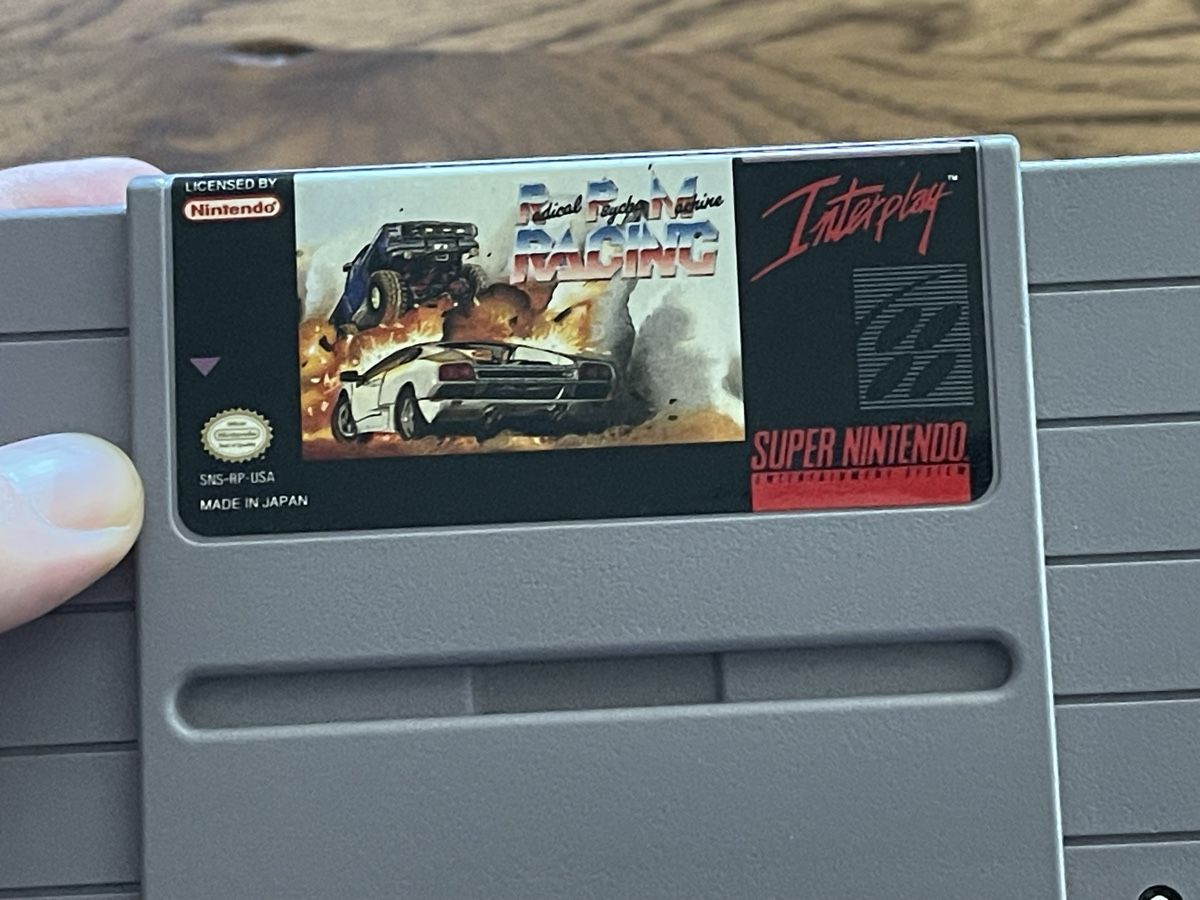 Nintendo Giochi: Radical Psycho Machine Racing - Super Nintendo NTSC – Usato da Zuerich venduto da Dorsi 2