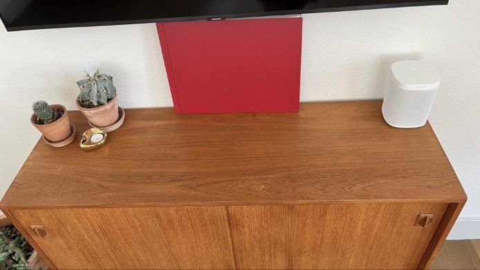 Set di tavolo e panche: Dänisches Teak Esszimmer-Set mit Tisch & Sideboard – Usato da Brugg AG venduto da ben_7byv 7