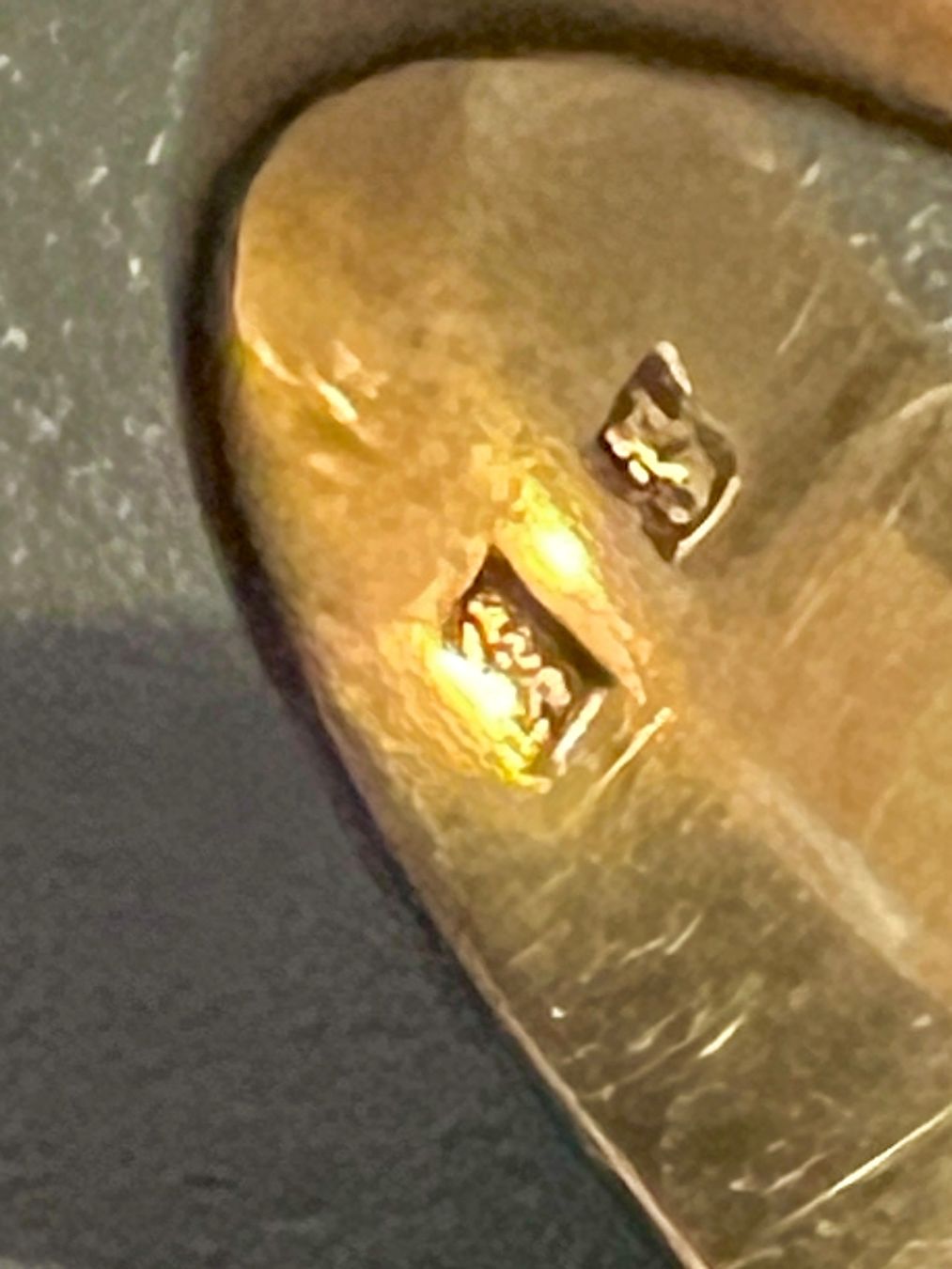 Anelli: Gold-Ring 14K mit Onyx – Usato da Chur venduto da Penting1935 7