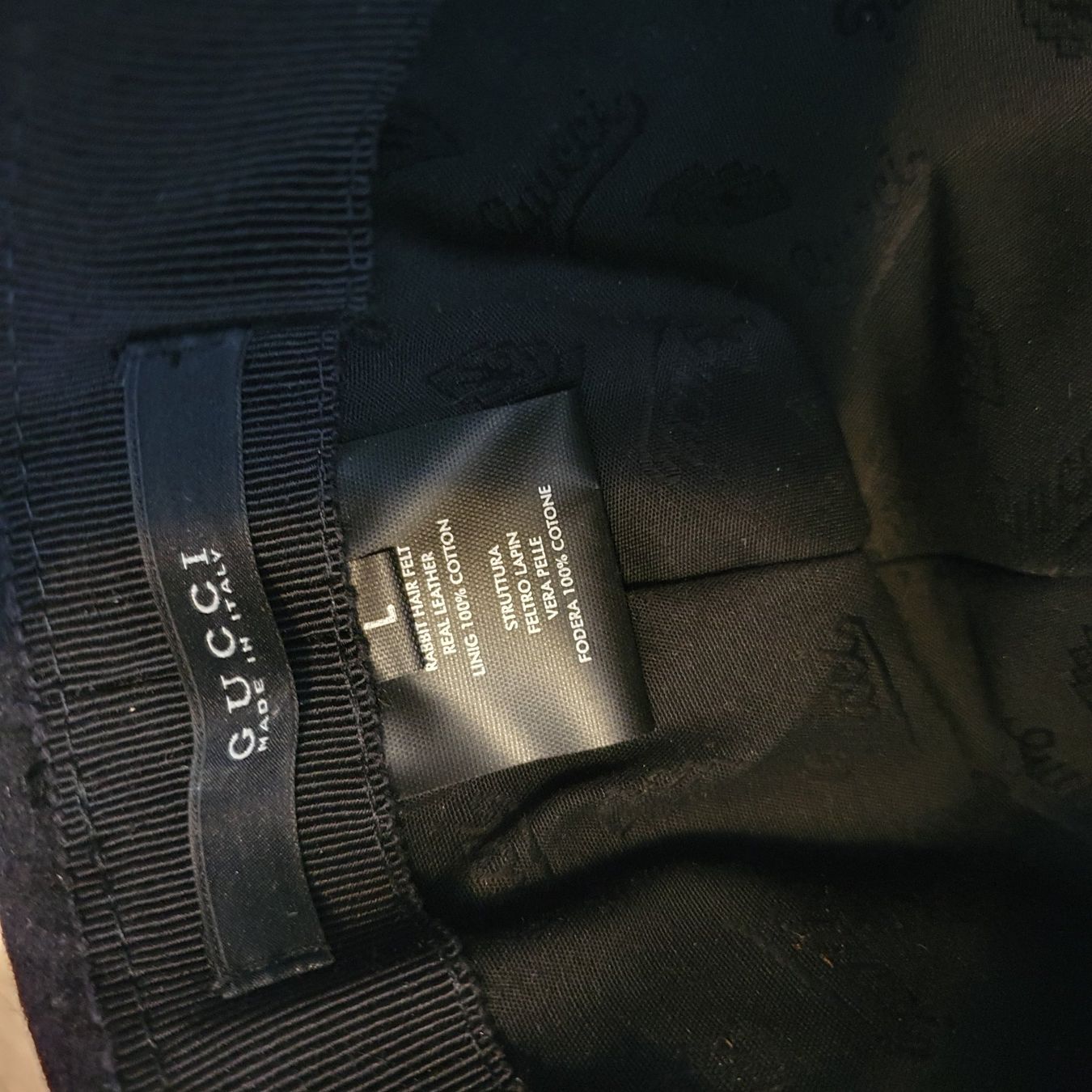 Gucci Copricapi, berretti & cappellini: Chapeau noir dame GUCCI – Usato da Prilly venduto da RoDyRe 6