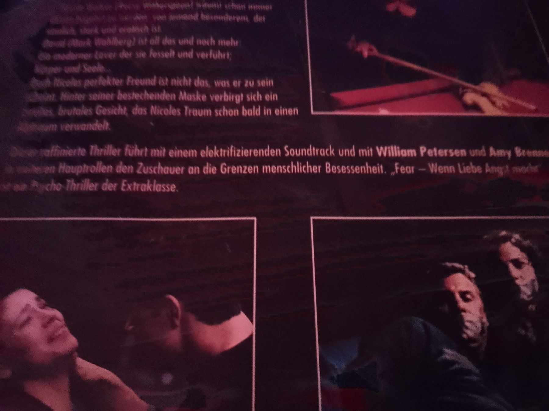 Tutti i VHS: FEAR - WENN LIEBE ANGST MACHT VHS – Usato da Remetschwil venduto da Privatflohmi 2