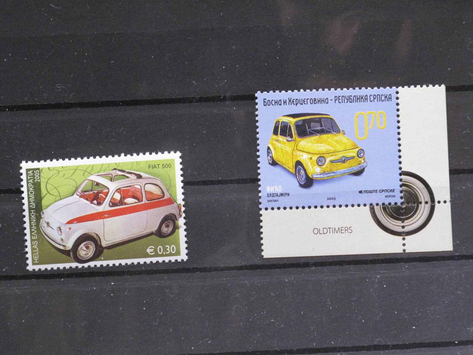 Tutti i francobolli: Auto  Fiat Topolino 2 Marken ** – Usato da Wil SG venduto da fva01
