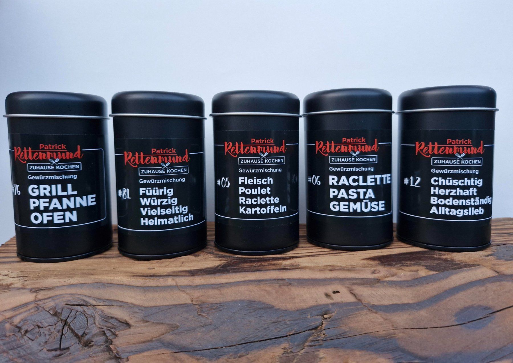Cibi & Specialità: Gewürzmischung 5er Set - Zuhause kochen – Nuovo e nell'imballaggio originale da Rüderswil venduto da pat_rgw5
