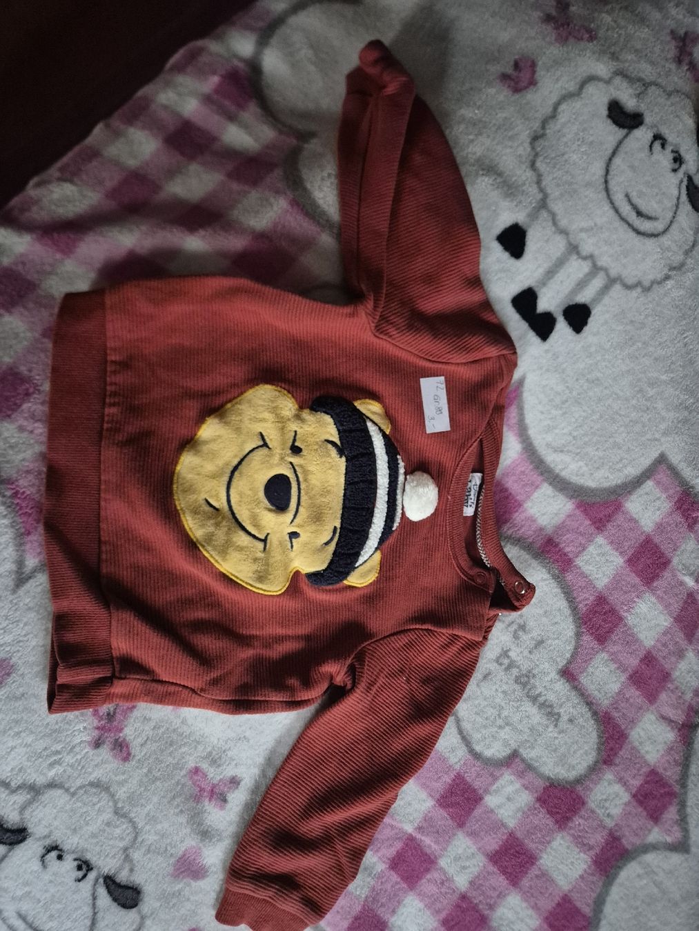 Maglioni & Felpe: Winterlicher Winnie Pooh Pullover, Grösse 72, Top Zustand – Nuovo (secondo la descrizione) da Windisch venduto da Europapark18 1