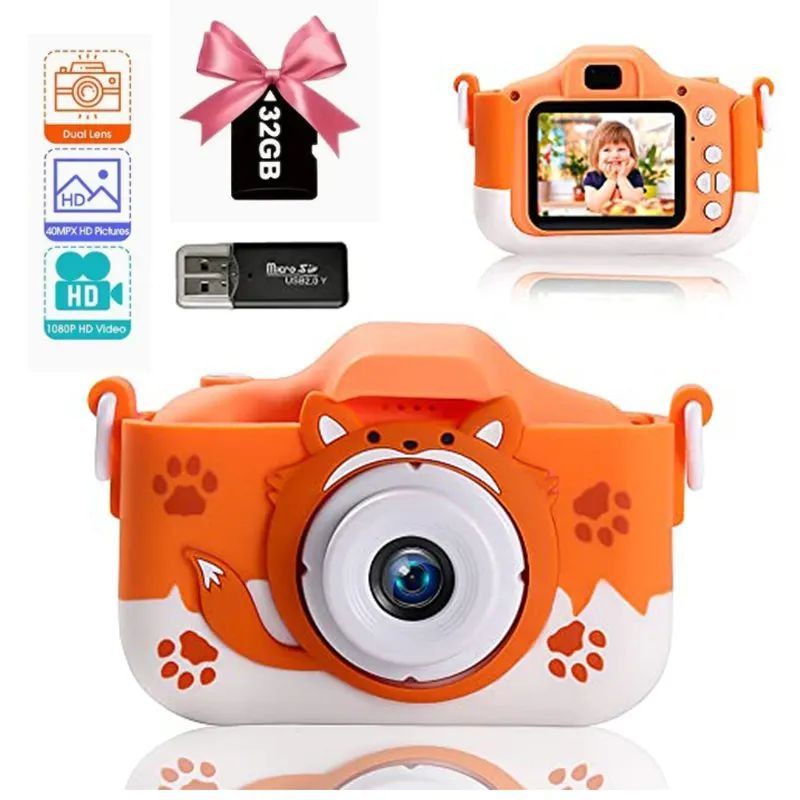 Fotocamera: Kinder-Digital kamera mit USB-Ladegerät integrierte 1080P – Nuovo e nell'imballaggio originale da Genève venduto da Top-Trend 2