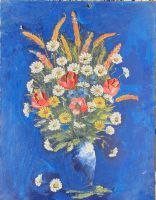 Huile sur toile nature morte