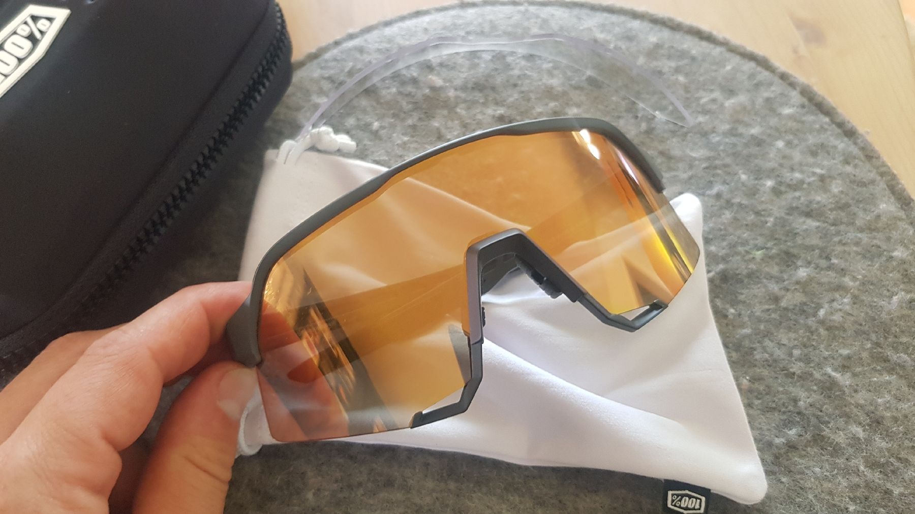 Occhiali & Lenti: 100% S3 Velobrille grau – Usato da Eschenbach LU venduto da OnPh21 1