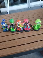 Splatoon Amiibo Figuren Set 5 Stk guter Zustand