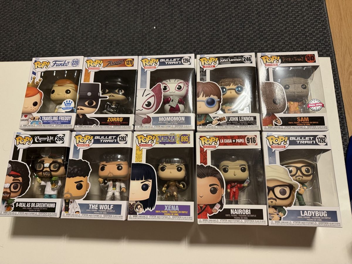 Funko Statuette: Funko pop x10 – Usato da S. Antonino venduto da Mc2495