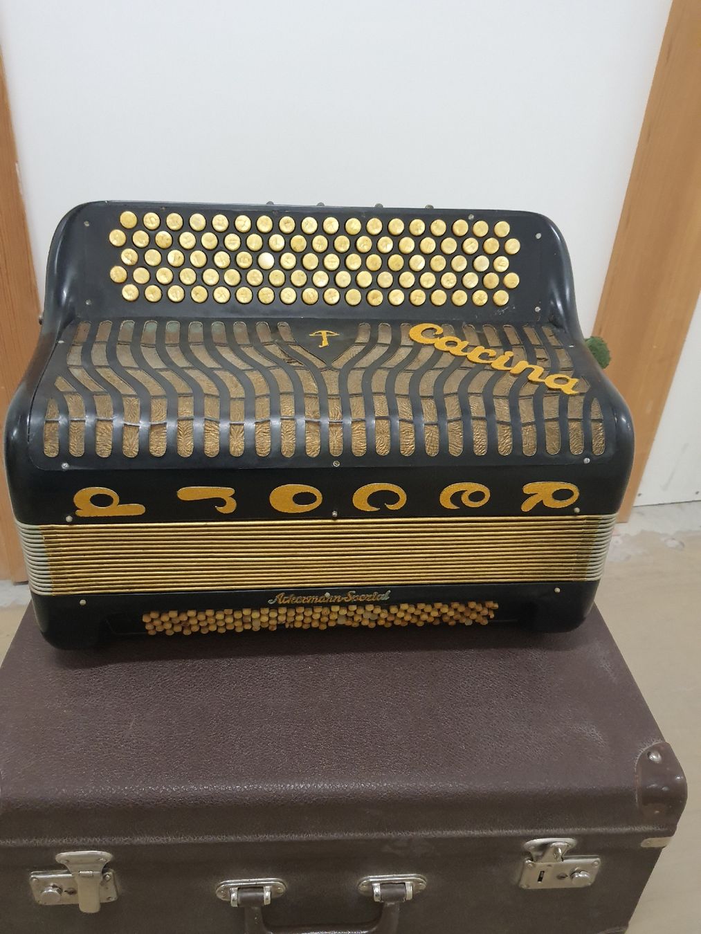 Record Musikinstrumente: accordéon Record à restaurer  – Gebraucht aus Pont-de-la-Morge von Mirabelle0 2