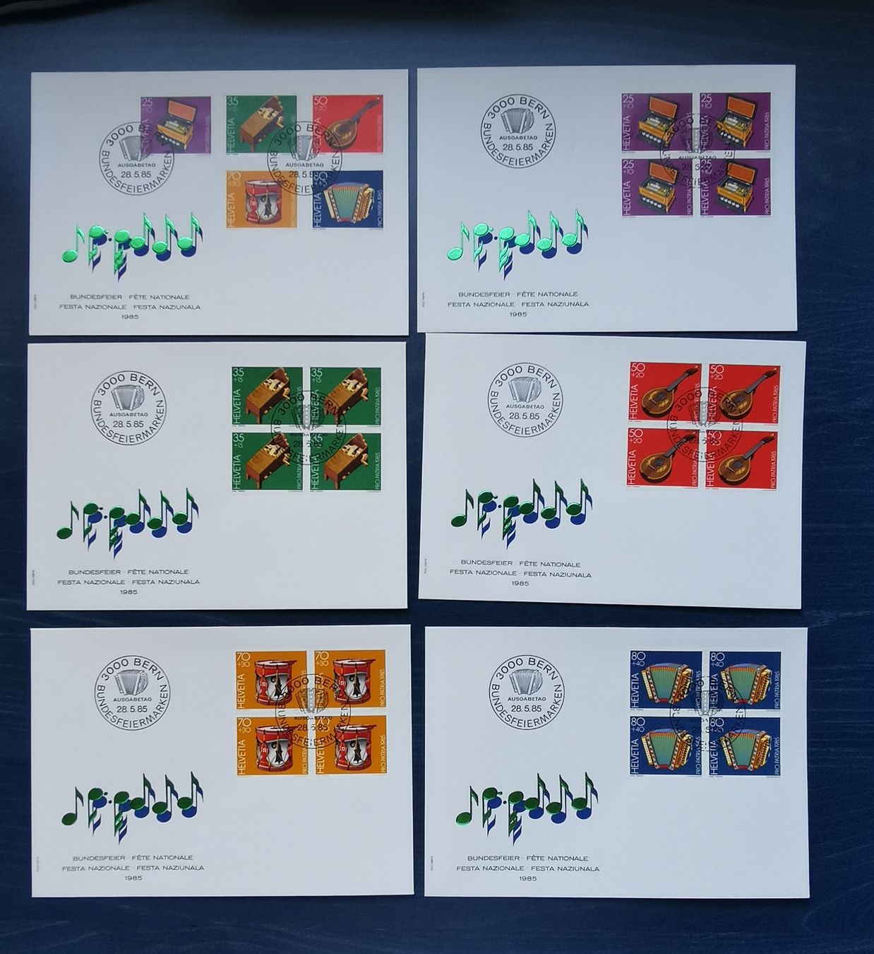 Alle Briefmarken: FDC PP 1985 – Neu (gemäss Beschreibung) aus Aadorf von Chnorli-Furz