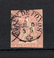 1854 - 62  Sitzende helvetia  N ° 24  ???? Etat voir Photos