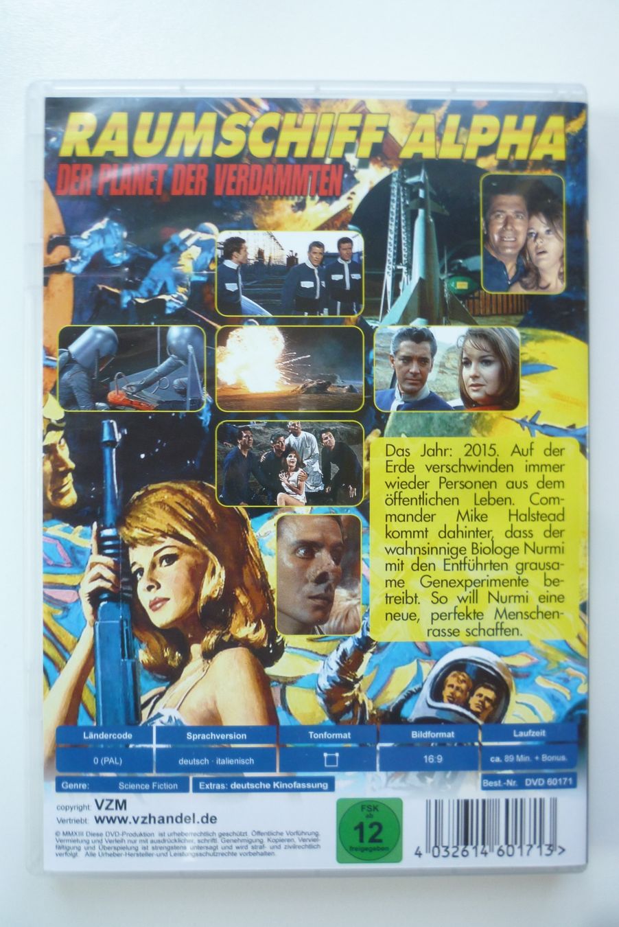 Tutti i DVDs: Raumschiff Alpha - Sci-Fi Klassiker 1966 - Franco Nero – Usato da Münchenstein venduto da antares09 1