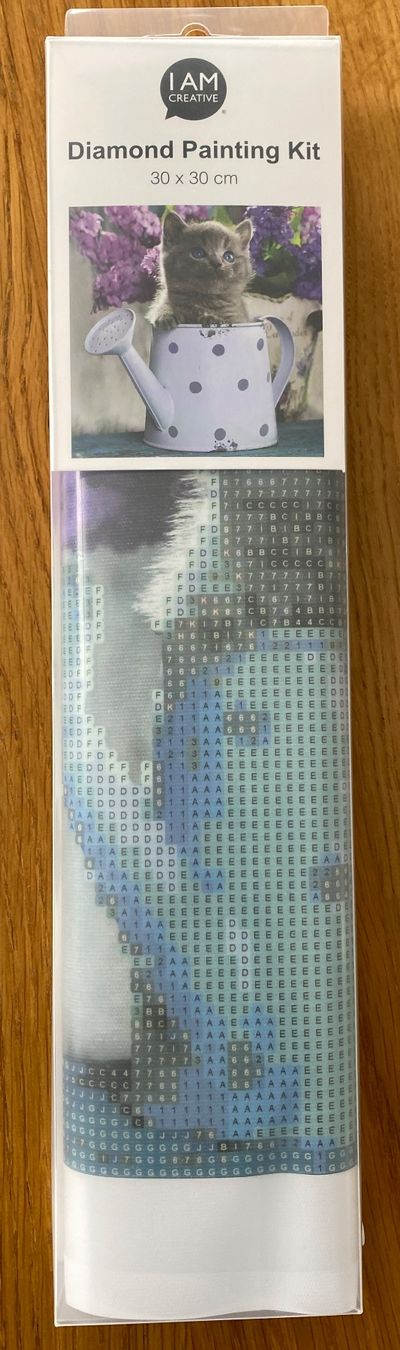 Kit bricolage: I Am Creative Diamond Painting Kit, Katze – Nuovo e nell'imballaggio originale da Gutenswil venduto da Glitzersternchen 1