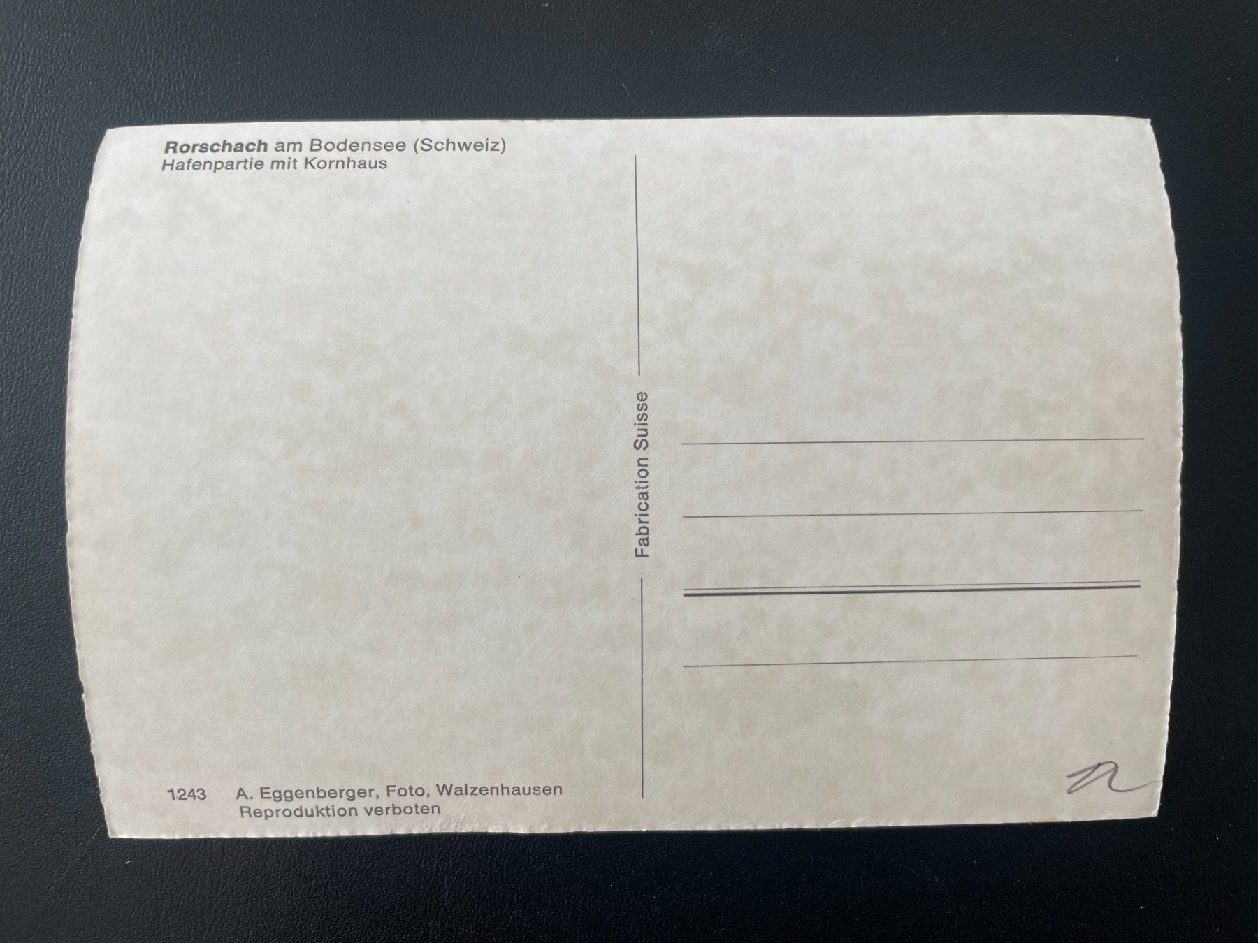 Cartoline postali: AK SG Rorschach Hafenpartie mit Kornhaus – Usato da Thal venduto da Danny82 1