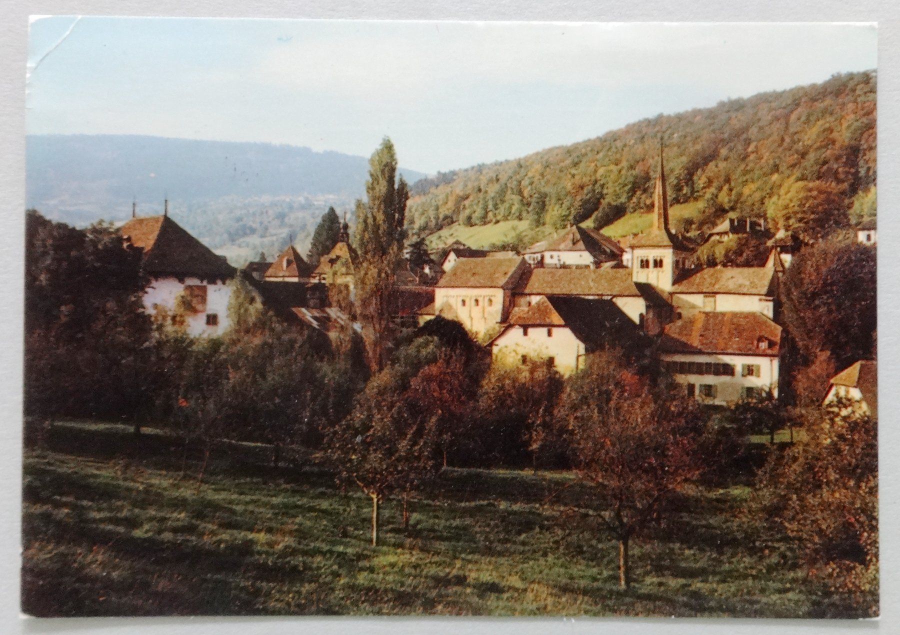 Ansichtskarten: Romainmôtier - L' Abbatiale – Gebraucht aus Fétigny von Billy2miny