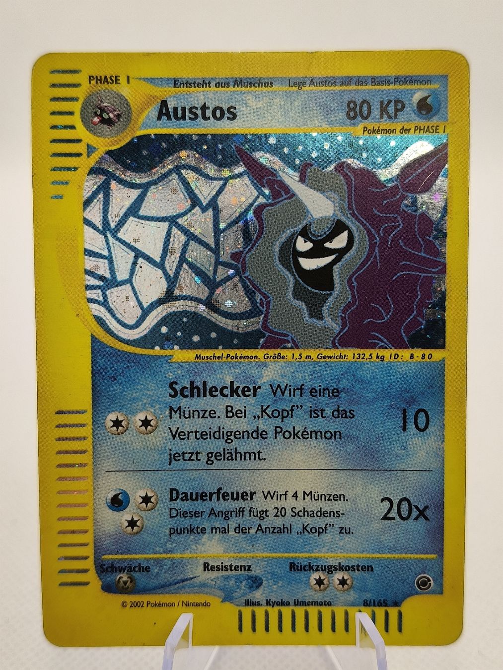 Pokémon Carte collezionabili: Pokemon Austos 8/165 Holo Expedition – Nuovo (secondo la descrizione) da Wallbach venduto da GyaradosCollect