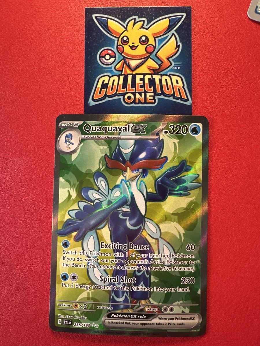 Pokémon Carte collezionabili: Pokemon Quaquaval EX Fullart – Nuovo (secondo la descrizione) da Lommiswil venduto da CollectorOne