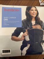 BabyBjörn Babytrage One, Baumwolle, Schwarz, Top Zustand!