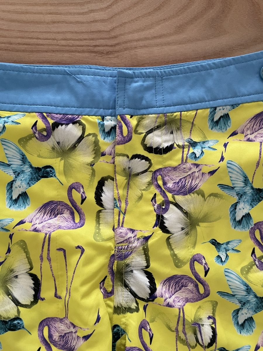 Costumi da bagno: Badehose THOMAS ROYALL Muster Flamingo Grösse M – Nuovo (secondo la descrizione) da Basel venduto da MarkenundKleidung 2