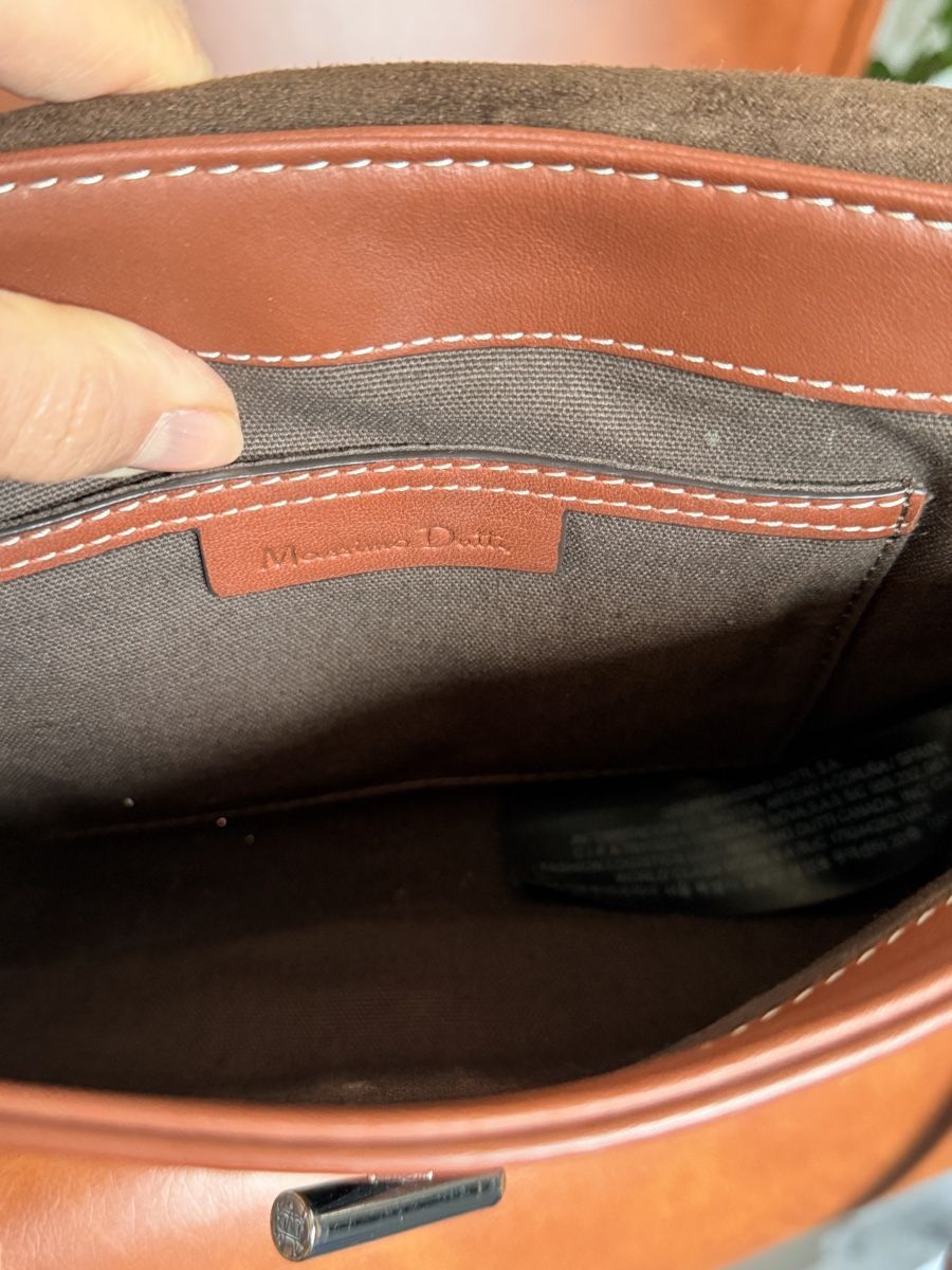 Massimo Dutti Borse da donna: Massimo Dutti sac à main marron – Usato da Bulle venduto da LeMoleson 3