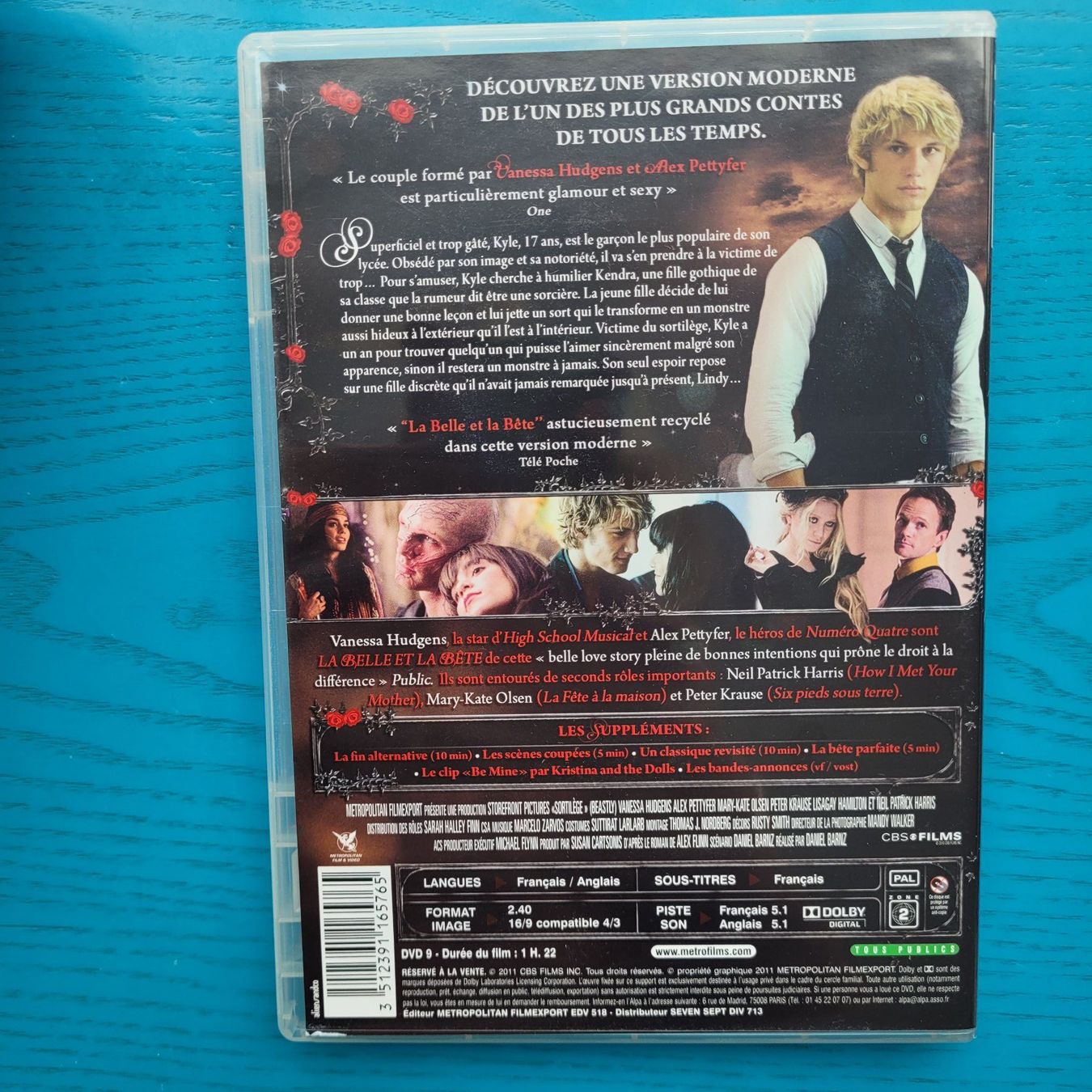 Tutti i DVDs: Sortilège- Vanessa Hudgens, Alex Pettyfer -DVD – Usato da SCHÜBELBACH venduto da CoKaHa 1