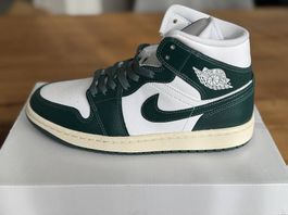 Nike Jordan 1 Mid Oxidized Green / Sneaker / NEU / Grün